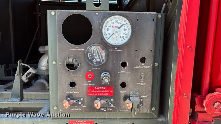 image for item FG0111 1990 Oshkosh pumper fire truck