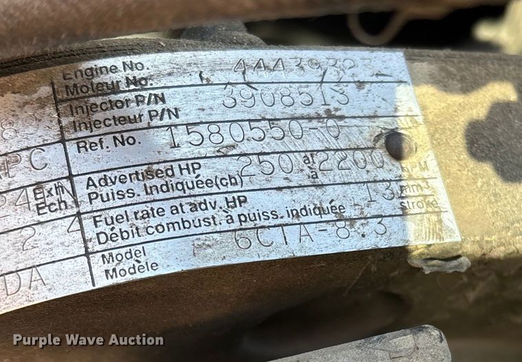 image for item FG0111 1990 Oshkosh pumper fire truck