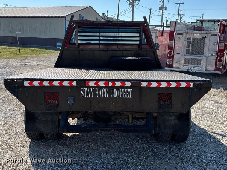 image for item FG0112 1985 Chevrolet CD-30903 flatbed pickup truck