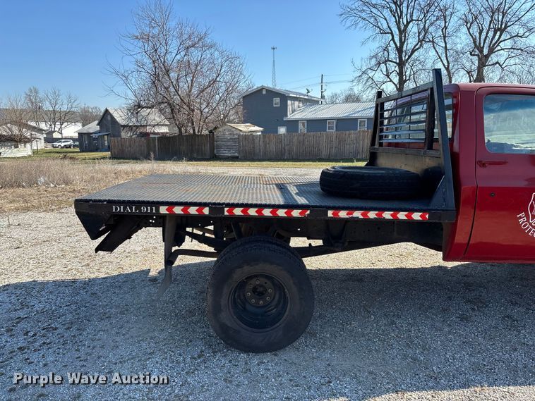 image for item FG0112 1985 Chevrolet CD-30903 flatbed pickup truck
