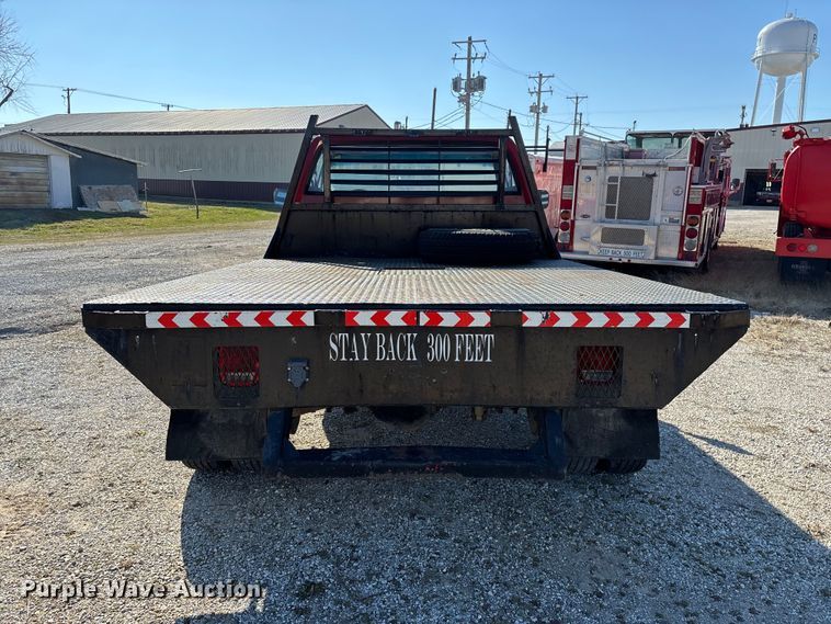 image for item FG0112 1985 Chevrolet CD-30903 flatbed pickup truck