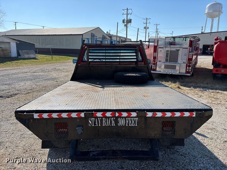 image for item FG0112 1985 Chevrolet CD-30903 flatbed pickup truck