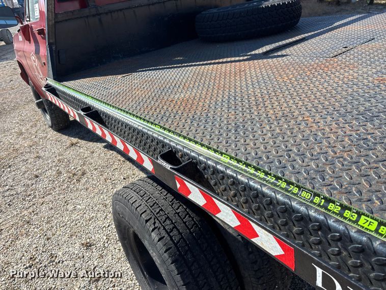 image for item FG0112 1985 Chevrolet CD-30903 flatbed pickup truck