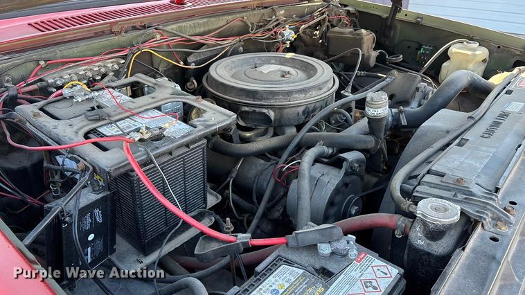 image for item FG0112 1985 Chevrolet CD-30903 flatbed pickup truck