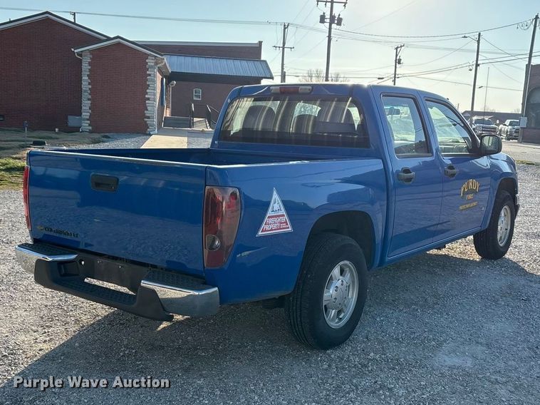 image for item FG0113 2007 Chevrolet Colorado Crew Cab pickup truck