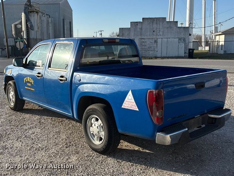 image for item FG0113 2007 Chevrolet Colorado Crew Cab pickup truck
