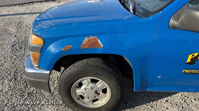 image for item FG0113 2007 Chevrolet Colorado Crew Cab pickup truck