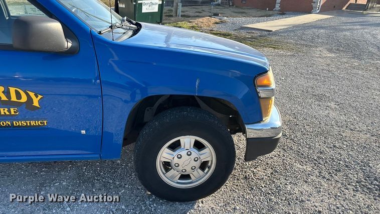 image for item FG0113 2007 Chevrolet Colorado Crew Cab pickup truck