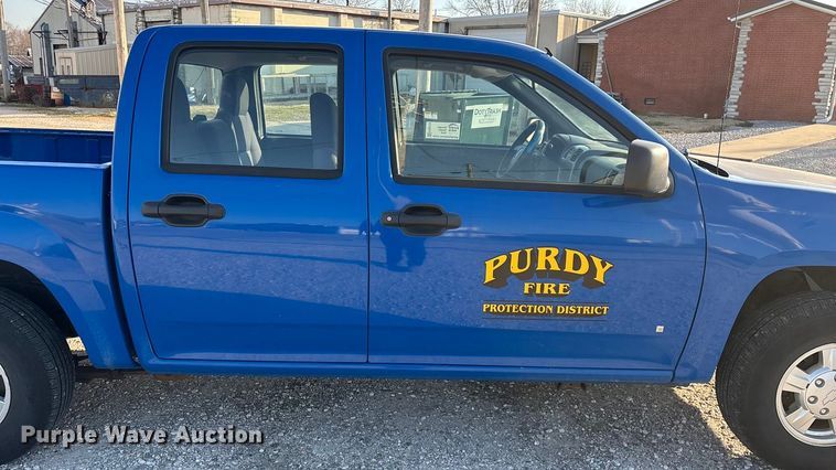 image for item FG0113 2007 Chevrolet Colorado Crew Cab pickup truck