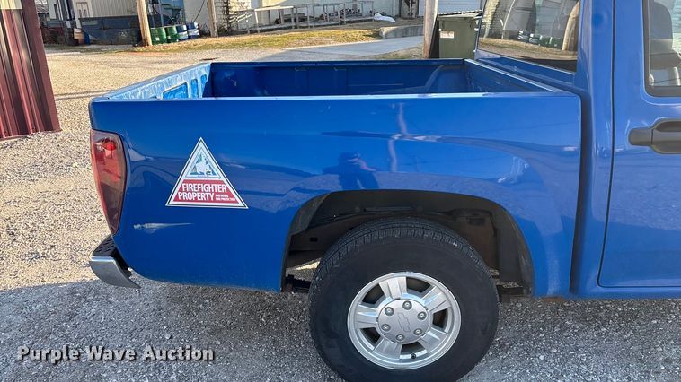 image for item FG0113 2007 Chevrolet Colorado Crew Cab pickup truck