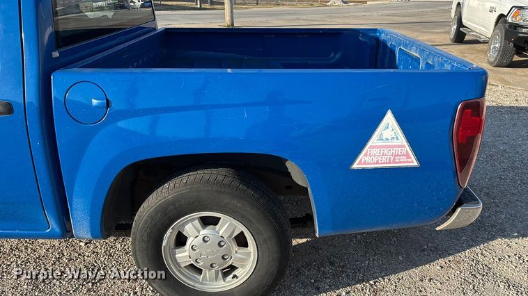 image for item FG0113 2007 Chevrolet Colorado Crew Cab pickup truck