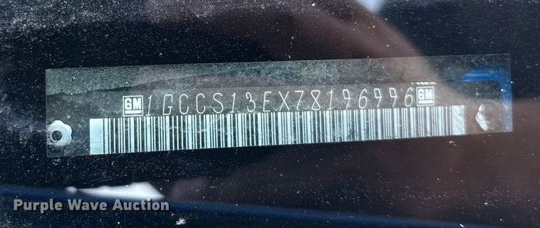 image for item FG0113 2007 Chevrolet Colorado Crew Cab pickup truck