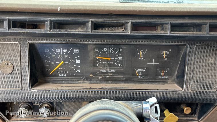 image for item FG0128 1988 Ford F800 dump truck