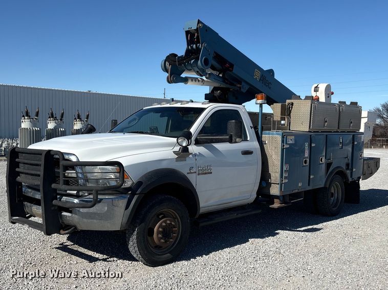 image for item FG2698 2016 RAM 5500HD bucket truck