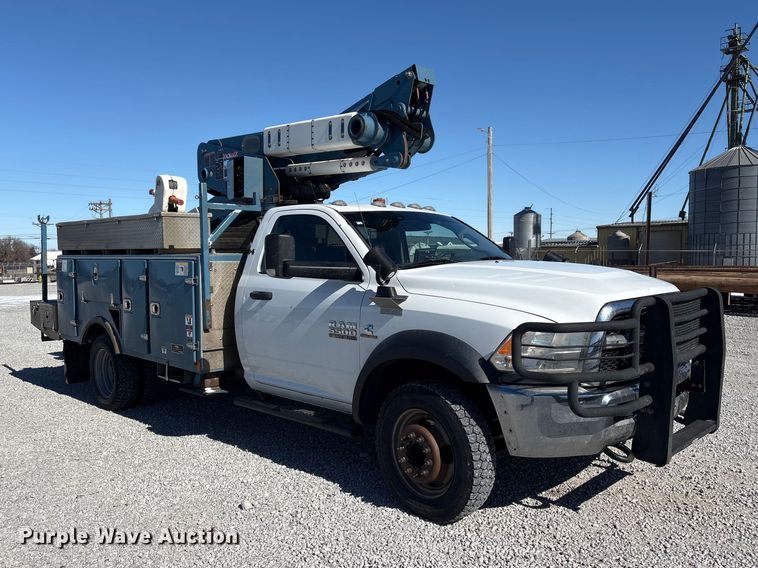image for item FG2698 2016 RAM 5500HD bucket truck
