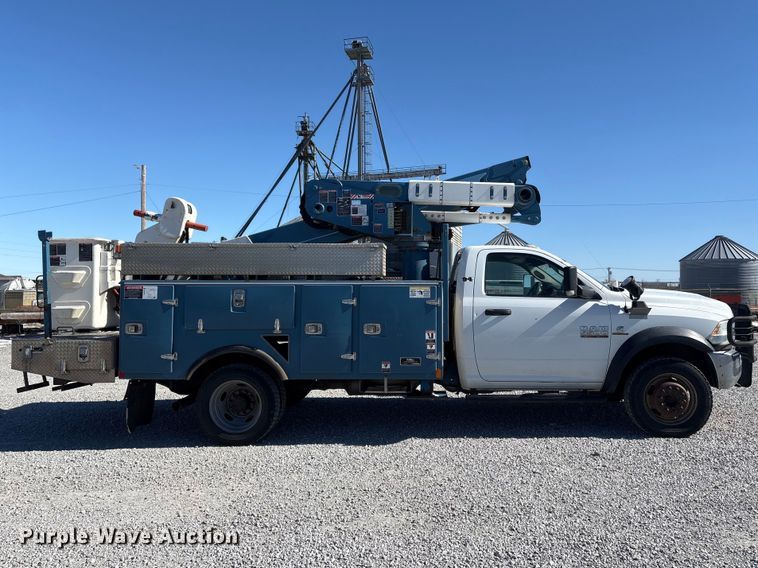image for item FG2698 2016 RAM 5500HD bucket truck