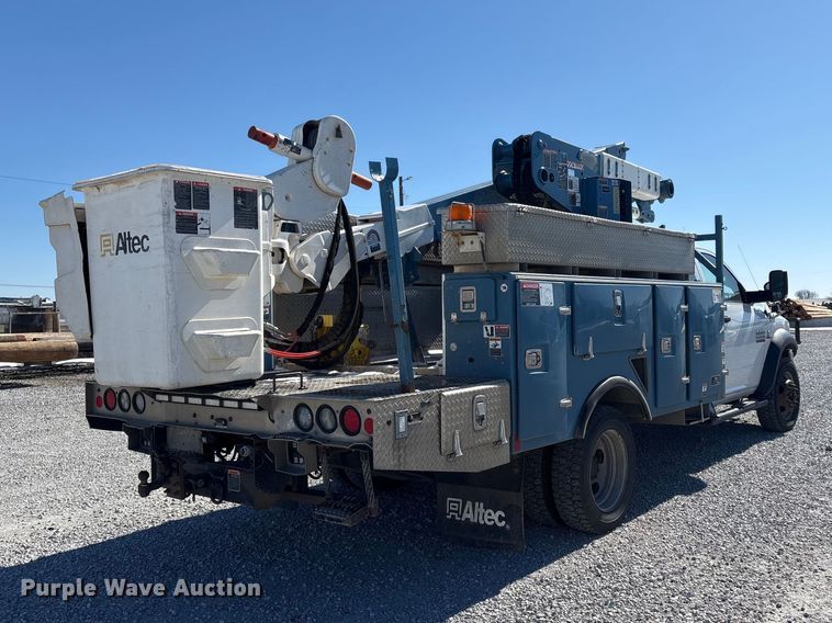 image for item FG2698 2016 RAM 5500HD bucket truck