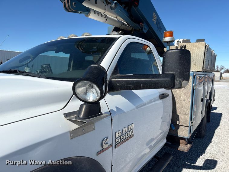 image for item FG2698 2016 RAM 5500HD bucket truck