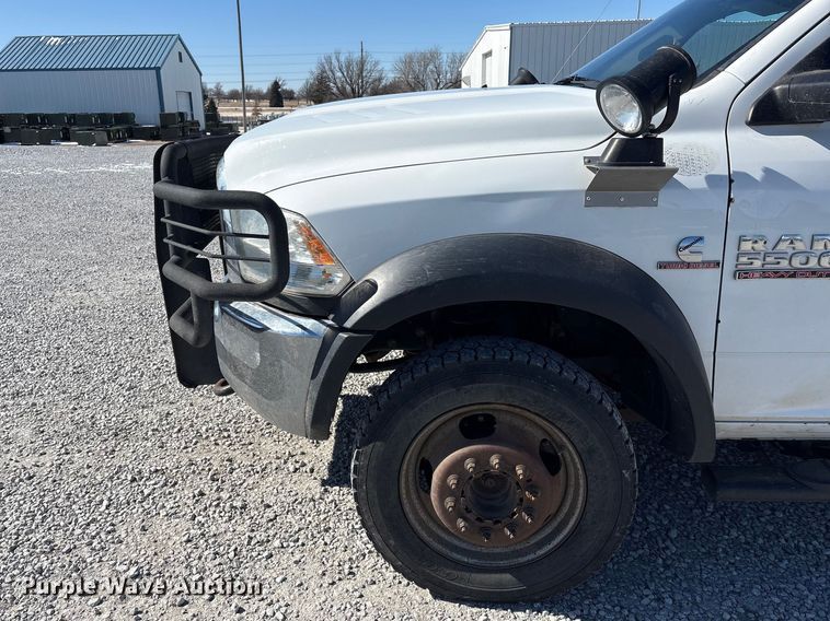 image for item FG2698 2016 RAM 5500HD bucket truck