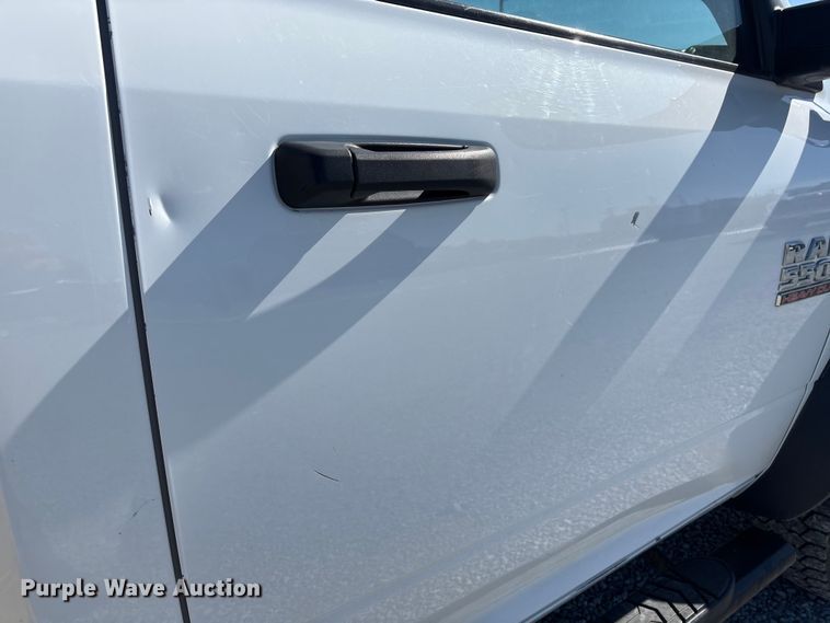 image for item FG2698 2016 RAM 5500HD bucket truck