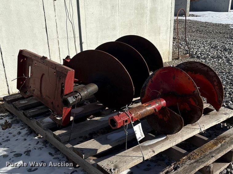 image for item FG2701 (2) skid steer augers