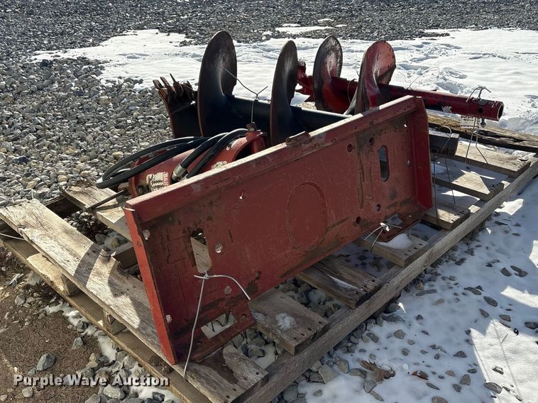 image for item FG2701 (2) skid steer augers