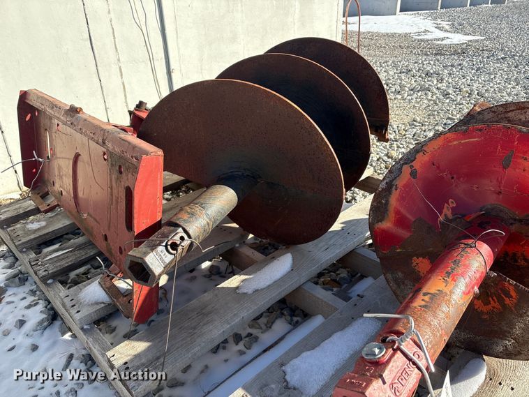 image for item FG2701 (2) skid steer augers