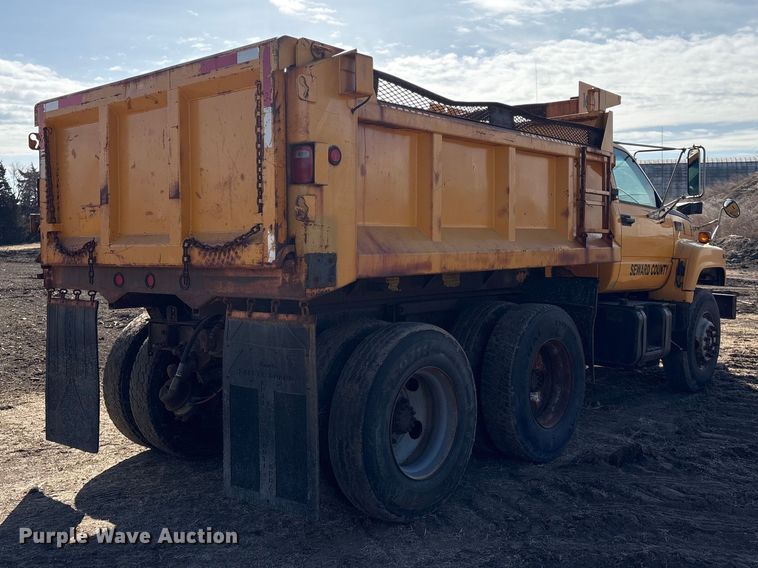 image for item FG2711 2001 GMC C8500 dump truck