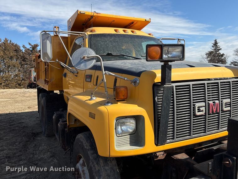 image for item FG2711 2001 GMC C8500 dump truck
