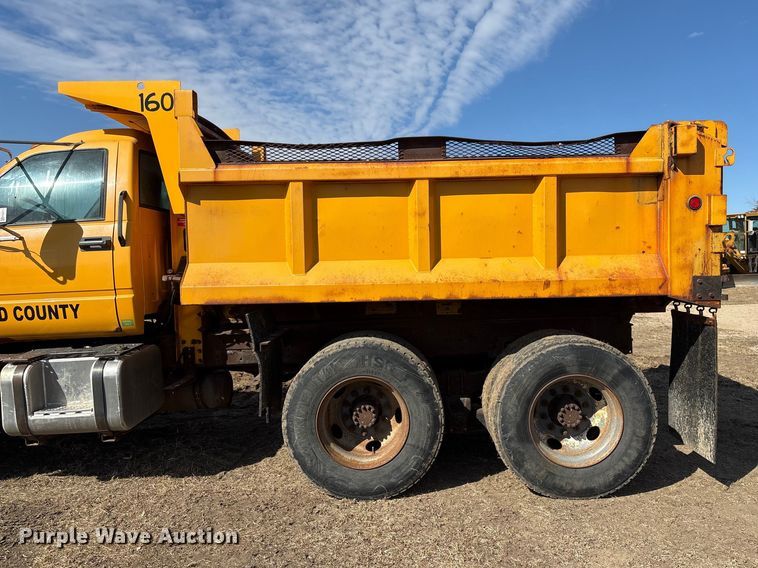 image for item FG2711 2001 GMC C8500 dump truck