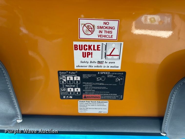 image for item FG2711 2001 GMC C8500 dump truck