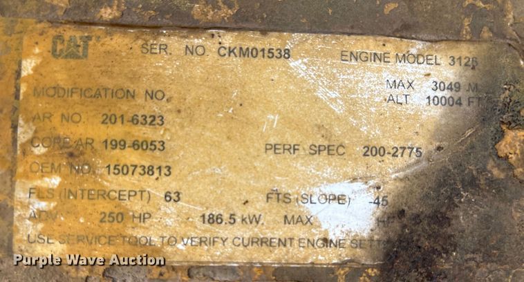 image for item FG2711 2001 GMC C8500 dump truck