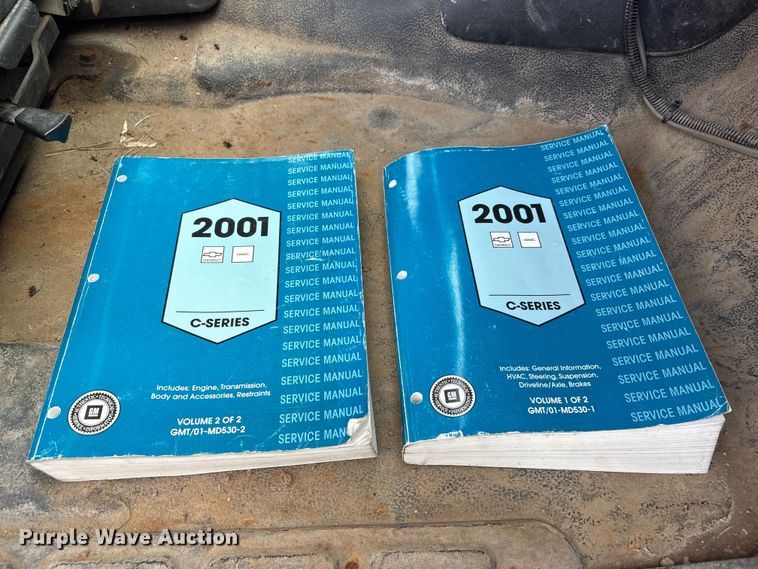 image for item FG2711 2001 GMC C8500 dump truck