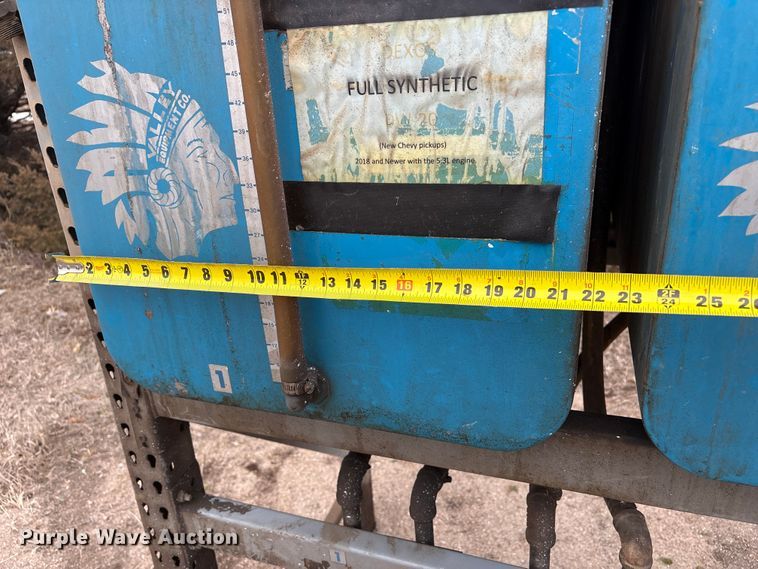 image for item FG2718 Pallet racking with oil tanks