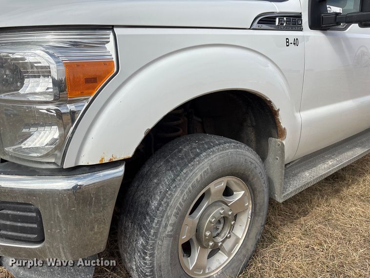 image for item FG2723 2016 Ford F250 Super Duty Ext. Cab pickup truck