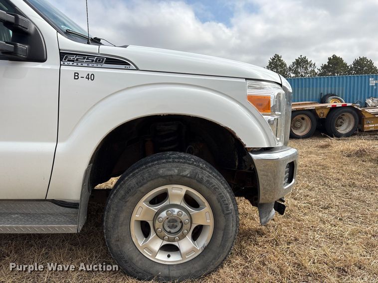 image for item FG2723 2016 Ford F250 Super Duty Ext. Cab pickup truck