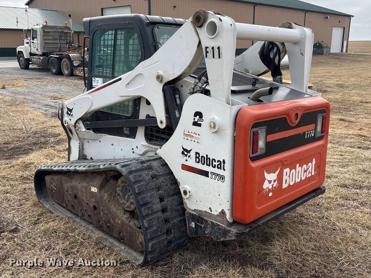 image for item FG2725 2012 Bobcat T770 tracked skid steer loader