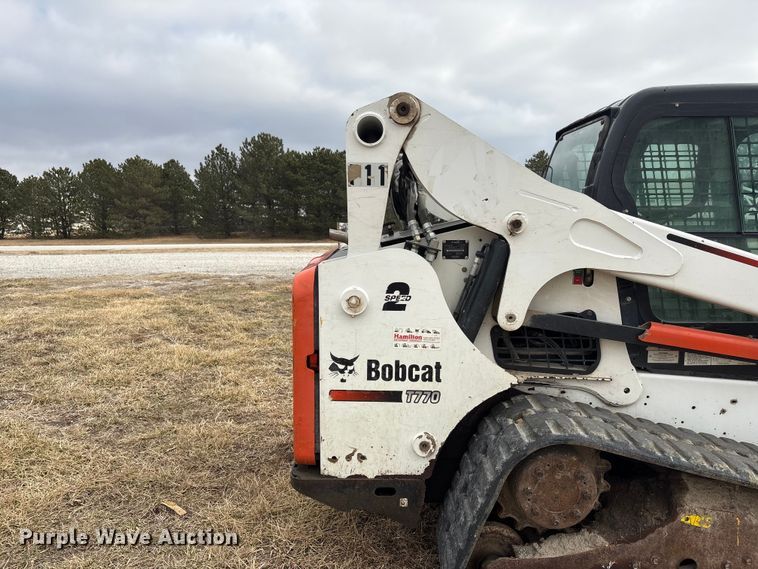 image for item FG2725 2012 Bobcat T770 tracked skid steer loader