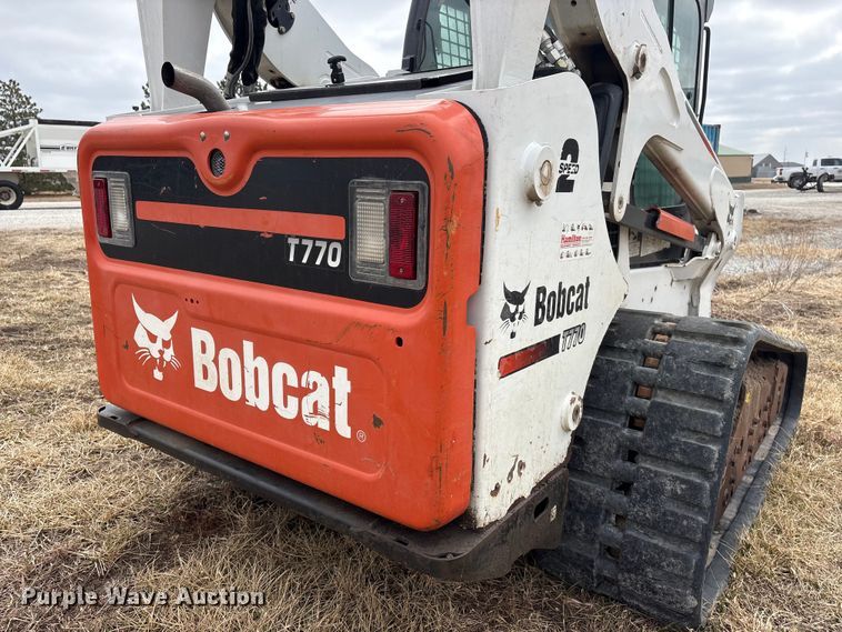 image for item FG2725 2012 Bobcat T770 tracked skid steer loader