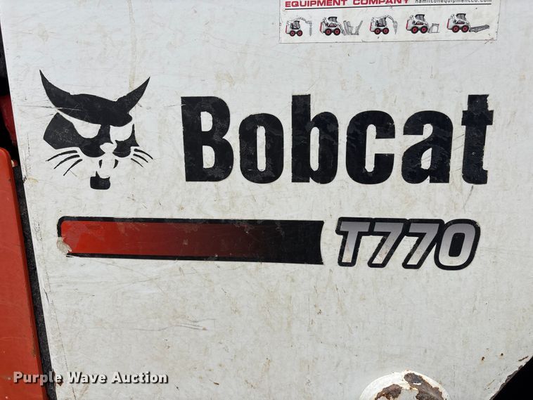 image for item FG2725 2012 Bobcat T770 tracked skid steer loader