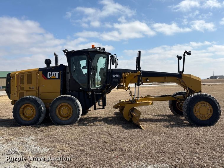 image for item FG2726 2018 Caterpillar 12M3 AWD motor grader