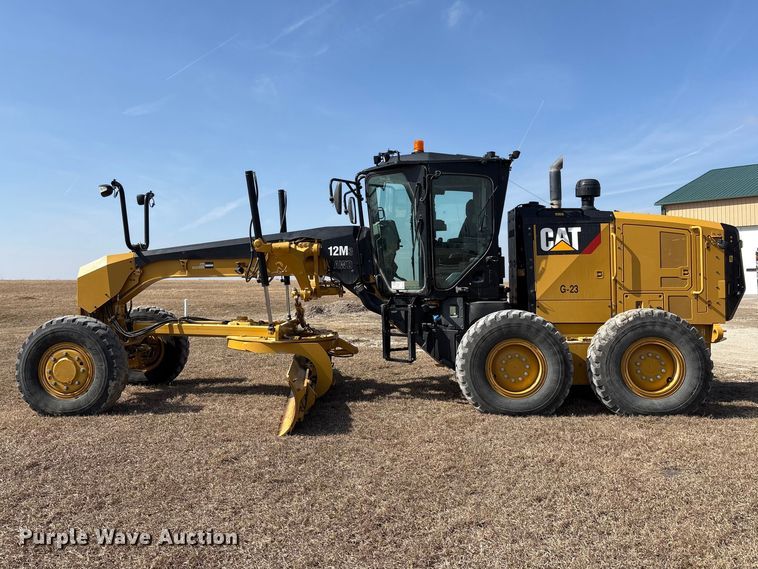 image for item FG2726 2018 Caterpillar 12M3 AWD motor grader