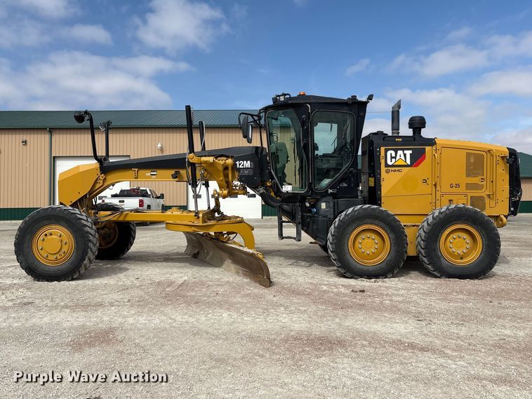 image for item FG2727 2018 Caterpillar 12M3 AWD motor grader