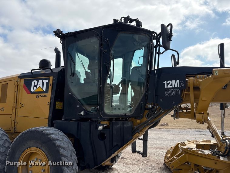 image for item FG2727 2018 Caterpillar 12M3 AWD motor grader