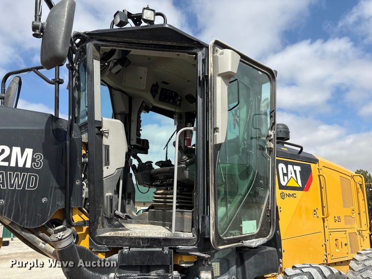 image for item FG2727 2018 Caterpillar 12M3 AWD motor grader