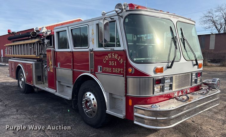 image for item FI0137 1985 Hahn HCP17 pumper fire truck