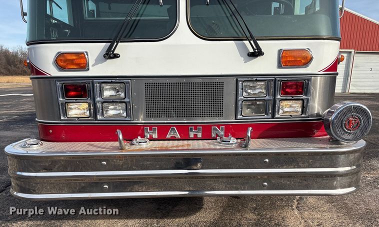 image for item FI0137 1985 Hahn HCP17 pumper fire truck