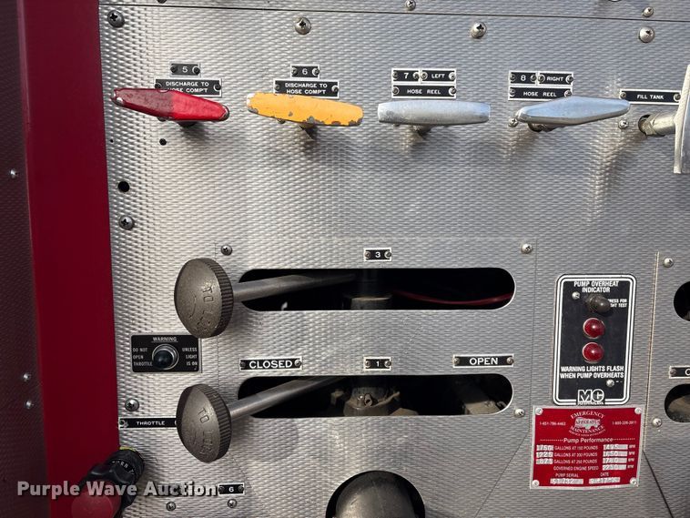 image for item FI0137 1985 Hahn HCP17 pumper fire truck