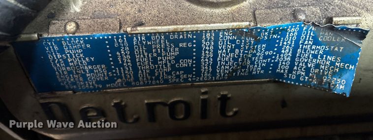 image for item FI0137 1985 Hahn HCP17 pumper fire truck