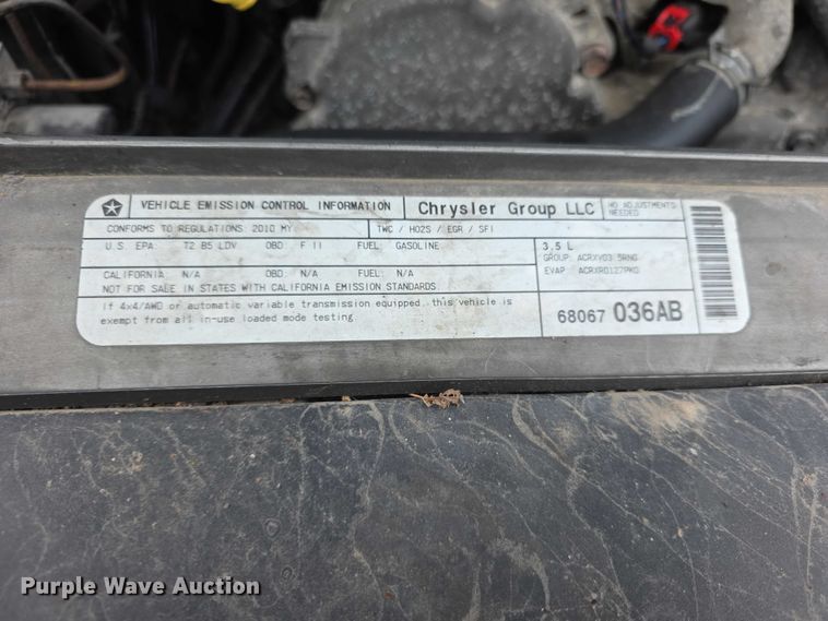 image for item FI0900 2010 Chrysler 300 